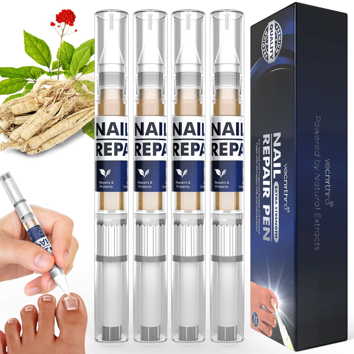 1 Box/4pcs Nail Fungal Liquid Fast Onychomycosis Fungus Nails