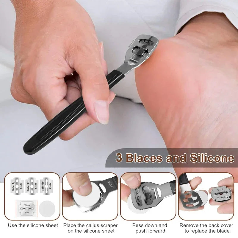 10-Piece Callus Crusher Kit – Transform Rough Feet Fast