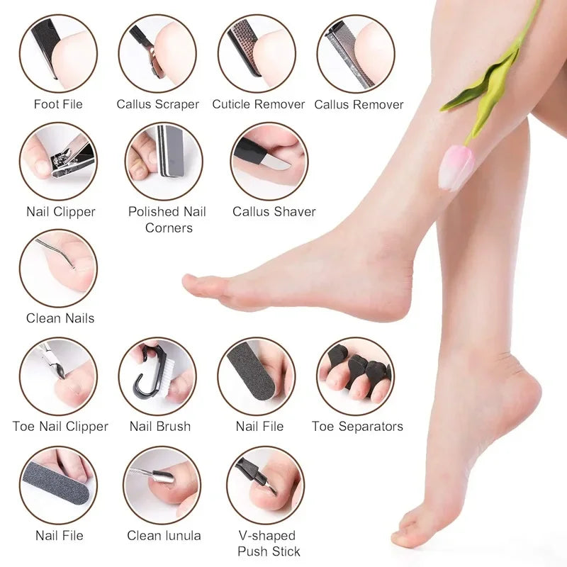10-Piece Callus Crusher Kit – Transform Rough Feet Fast