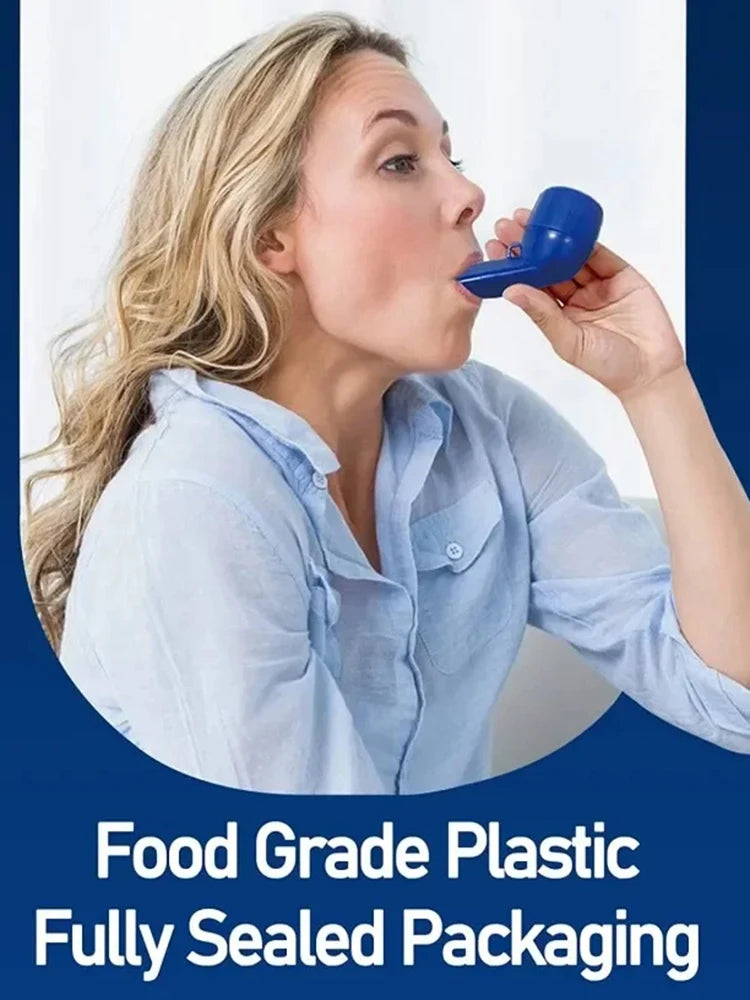 Mucus Clearance Lung Expansion Device Valve Mucus Removal Breath Exerciser Tool Respiratory Vibration Sputum Expelling Trainer