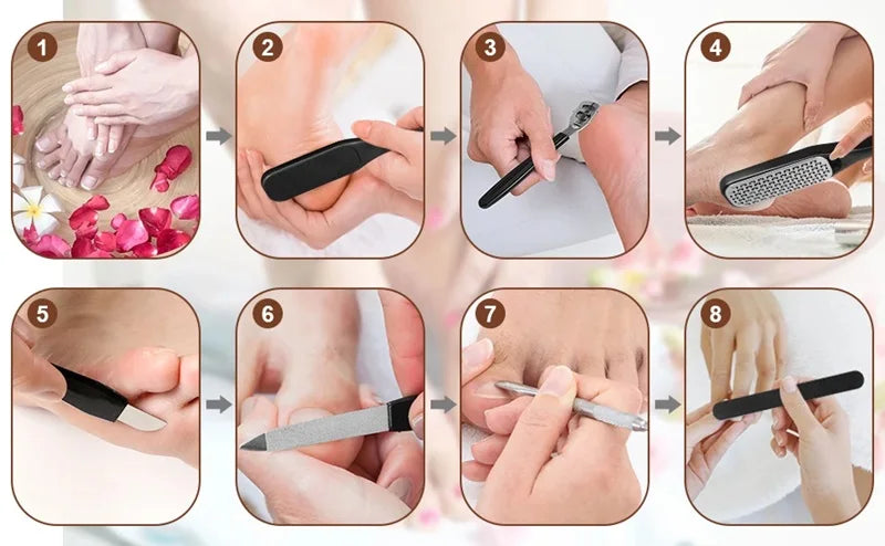 10-Piece Callus Crusher Kit – Transform Rough Feet Fast