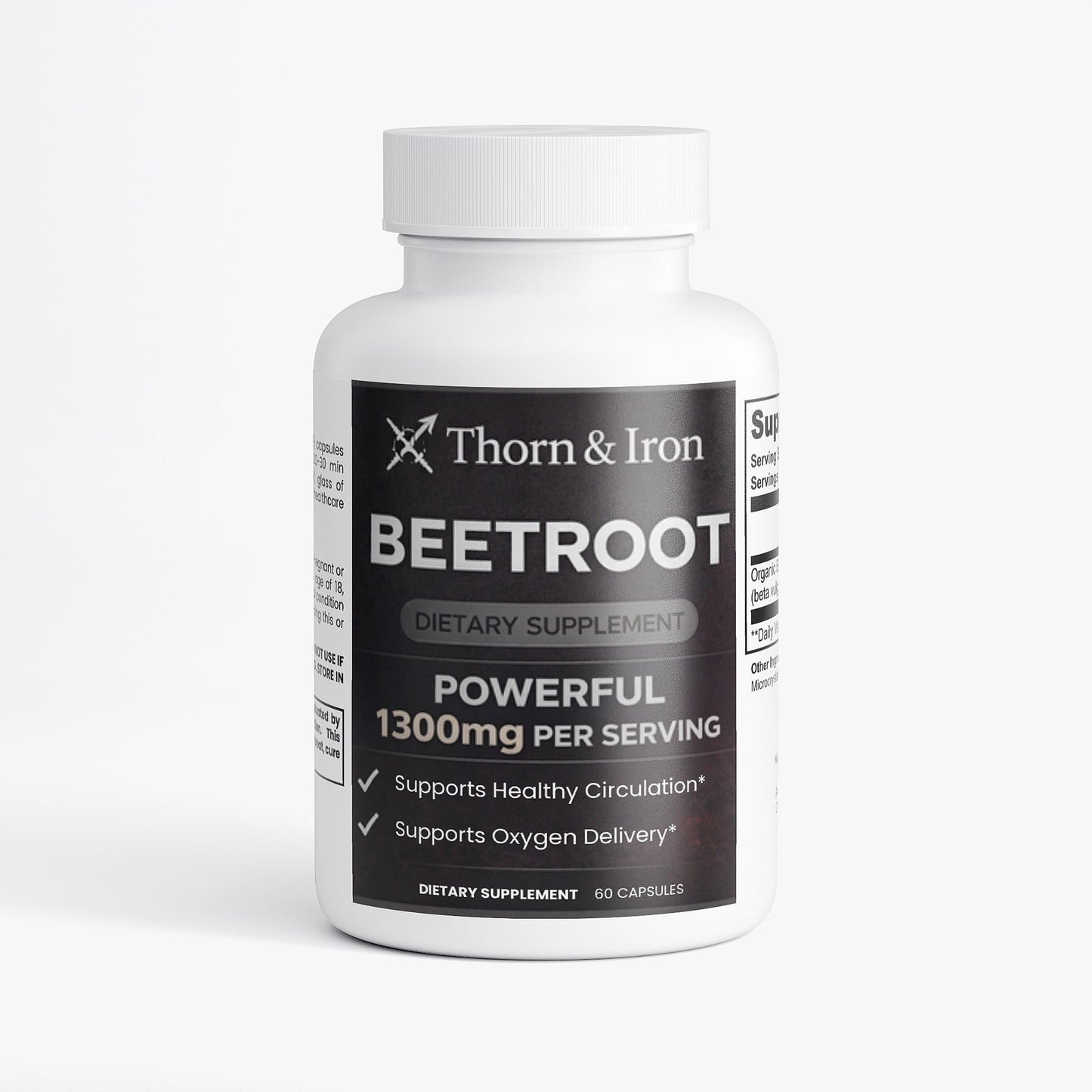 Thorn & Iron Beetroot Capsules To Support Blood Flow And Male Vitality*