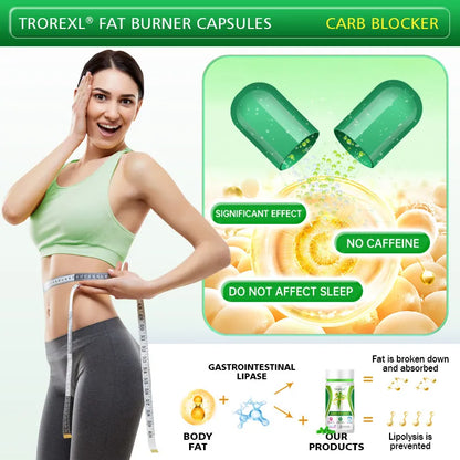 Lotus Leaf Extract Tea Polyphenol Capsules Detox & Fat Burner Night Enzymes, Appetite Suppressant Diet Pills - Thousands Lost Weight Within 3-4 Weeks