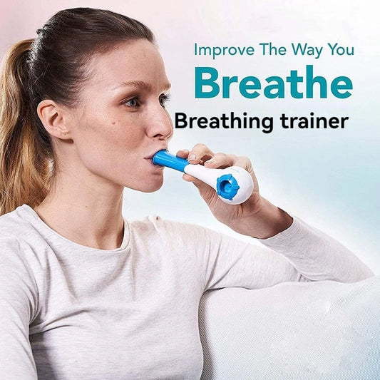 Natural Breathing Exerciser Trainer - Strengthens the lung muscles so you STAY strong