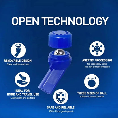 Mucus Clearance Lung Expansion Device Valve Mucus Removal Breath Exerciser Tool Respiratory Vibration Sputum Expelling Trainer