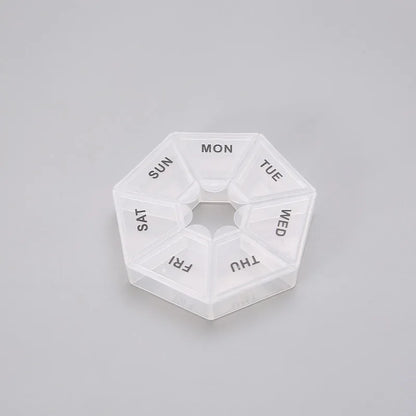 Small Portable Travel Vitamin Pill Box