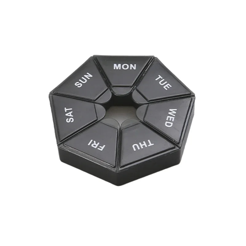 Small Portable Travel Vitamin Pill Box