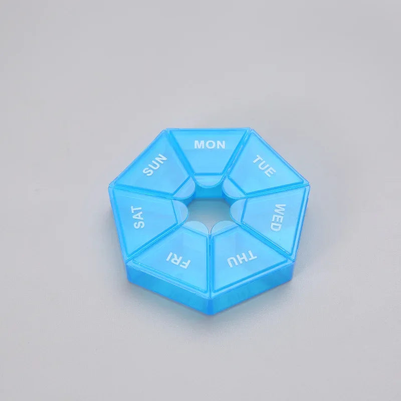 Small Portable Travel Vitamin Pill Box
