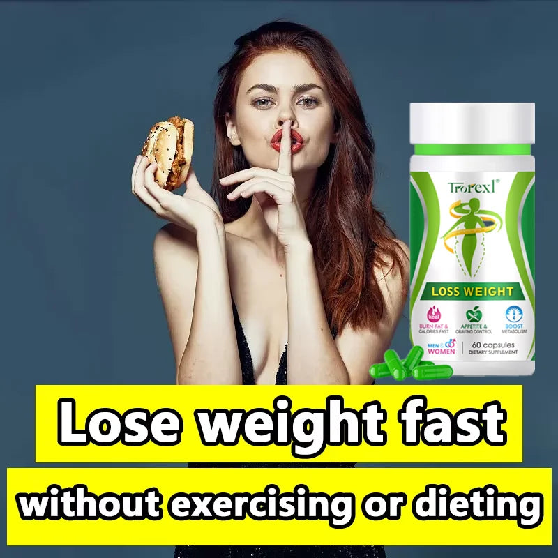 Lotus Leaf Extract Tea Polyphenol Capsules Detox & Fat Burner Night Enzymes, Appetite Suppressant Diet Pills - Thousands Lost Weight Within 3-4 Weeks
