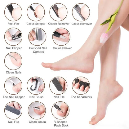 10-Piece Callus Crusher Kit – Transform Rough Feet Fast