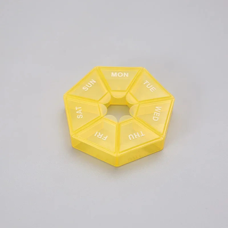 Small Portable Travel Vitamin Pill Box