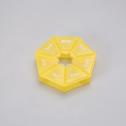Small Portable Travel Vitamin Pill Box