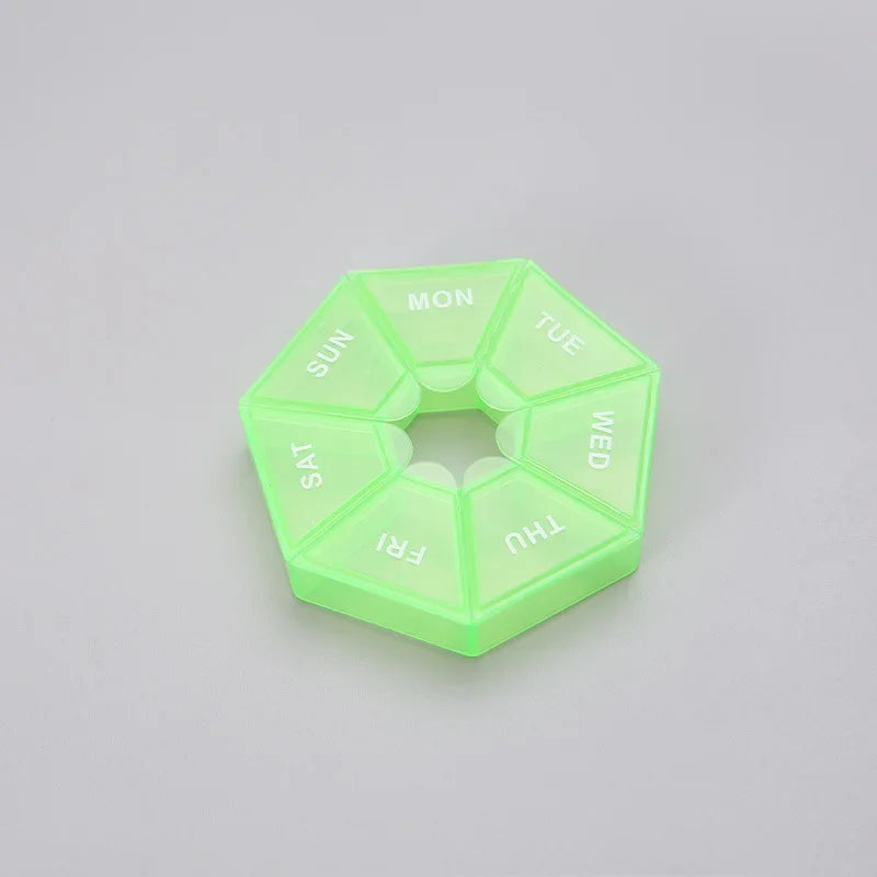 Small Portable Travel Vitamin Pill Box