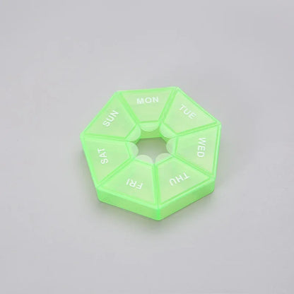 Small Portable Travel Vitamin Pill Box