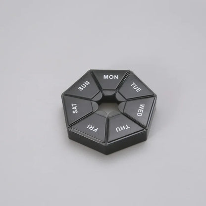 Small Portable Travel Vitamin Pill Box