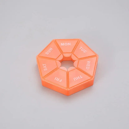 Small Portable Travel Vitamin Pill Box