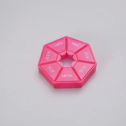 Small Portable Travel Vitamin Pill Box